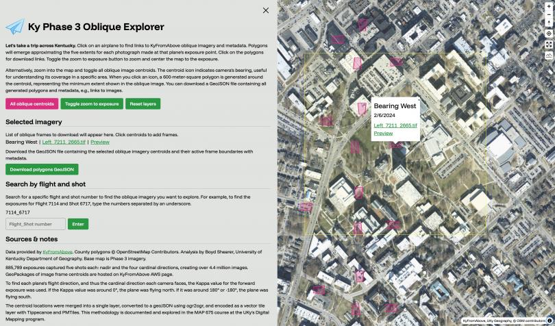 View of webpage